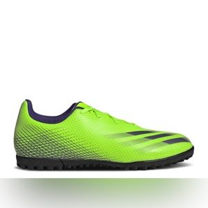 NEW Adidas X Ghosted.4 Turf Indoor Soccer Shoes Green EG8238 Size 8.5